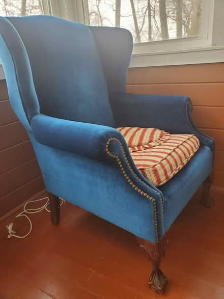 Photo of free Wingback armchair (Lowell highlands) #2
