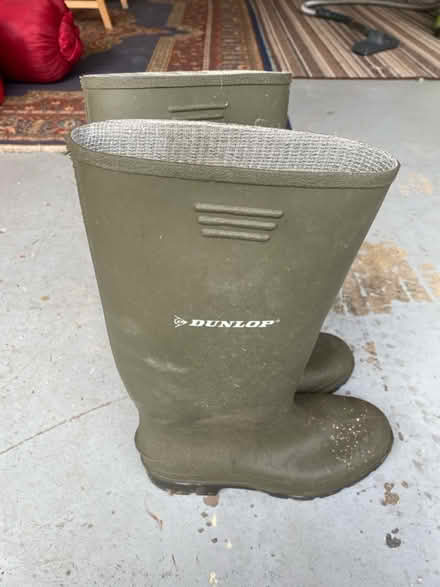 Photo of free Dunlop wellies size 9 (PE3 Bretton) #1