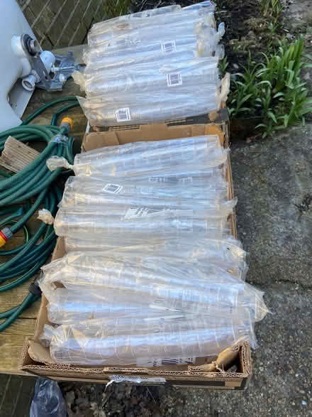 Photo of free Plastic wine goblets (Sevenoaks, near Station) #1