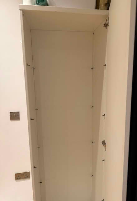 Photo of free Tall white cupboard (Hackney - E5) #3
