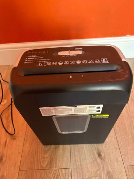 Photo of free shredder (E15) #1