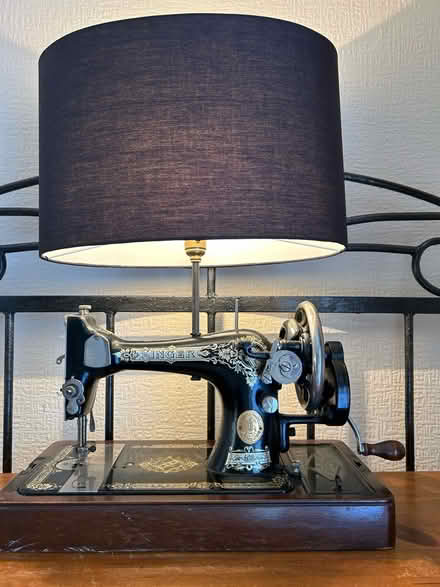 Photo of free Table lamp singer sewing machine (Welwyn Garden City AL7) #1