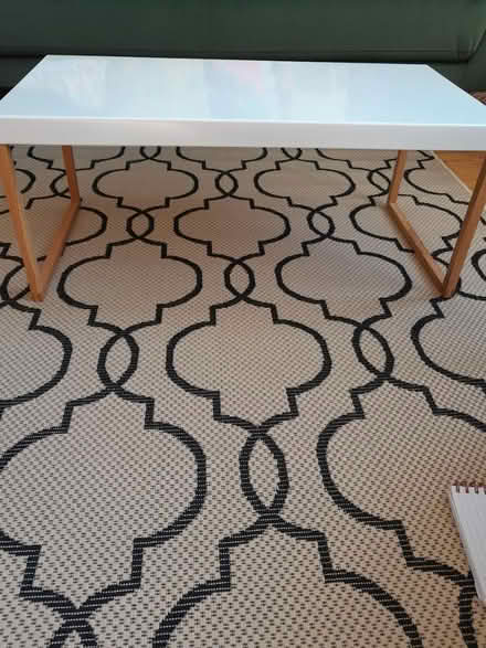 Photo of free Metal-topped coffee table (St. Leonards) #2