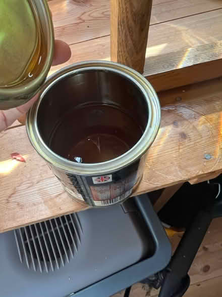 Photo of free 1/2 of 500ml tin yacht varnish (Teddington TW11) #2