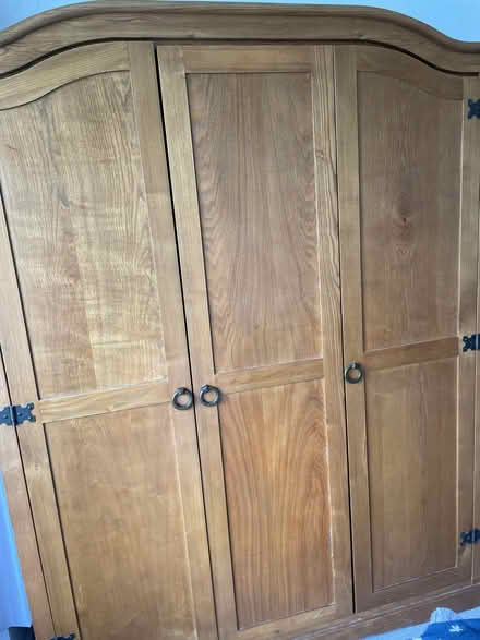 Photo of free Triple wardrobe solid wood (Hazler SY6) #1