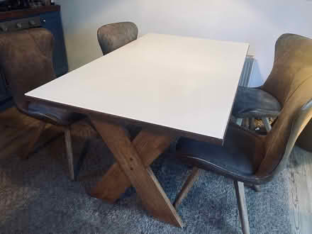 Photo of free Kitchen Table & chairs (Ballymore Eustace) #2