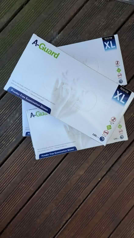 Photo of free 5 boxes of XL gloves (south ham basingstoke) #1