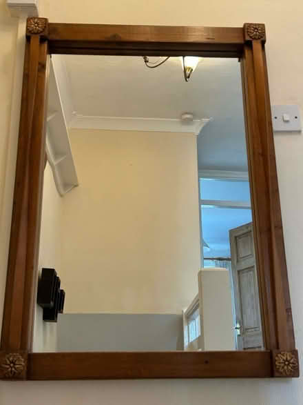 Photo of free Pine mirror (Welwyn Garden City AL7) #1