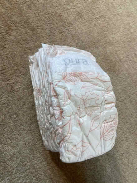 Photo of free 10 nappies size 3 (Aldershot) #1