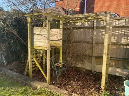 Photo of free Climbing Frame, With Slide. (Horton Heath SO50) #3