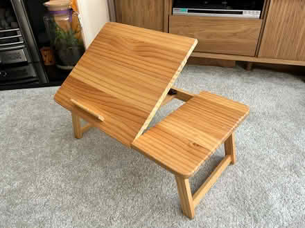 Photo of free Wooden laptop stand (Corfe Mullen BH21) #1