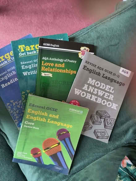 Photo of free GCSE English Workbooks (Mountier Court E11) #1