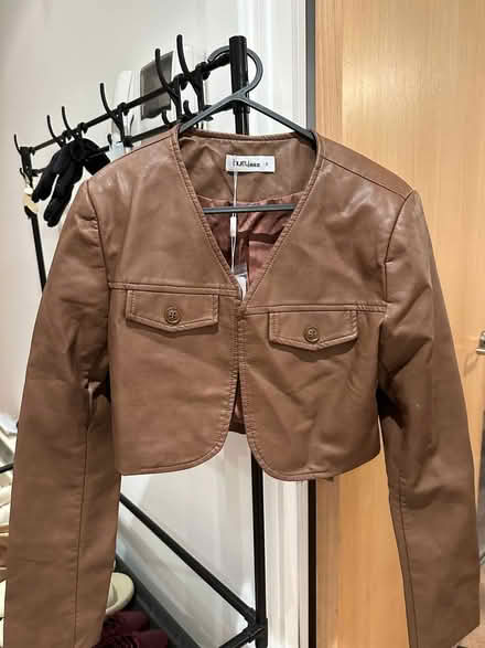 Photo of free Brown Leather Jacket for female (Maryland Station E15) #1