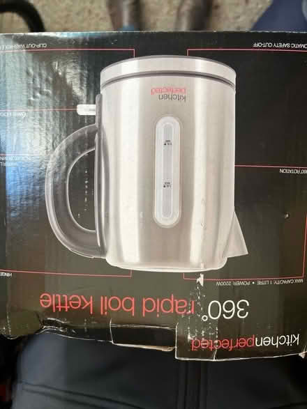 Photo of free Kettle. Still in box unused (Haywards Heath RH16) #2