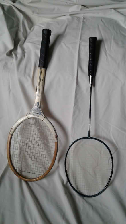 Photo of free Tennis and badminton raquets (OX25 Upper Heyford) #1