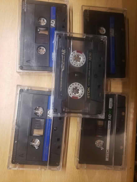 Photo of free blank audio cassettes - used once (Hampreston BH21) #1