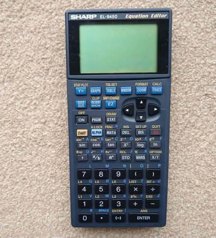 Photo of free SHARP EL-9450 Equation Editor Calculator (Kenilworth CV8) #1