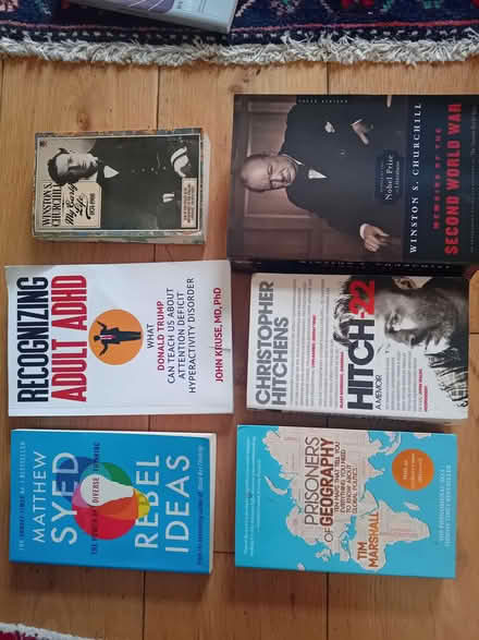 Photo of free 6 interesting non fiction books, great condition (South Norwood SE25) #1