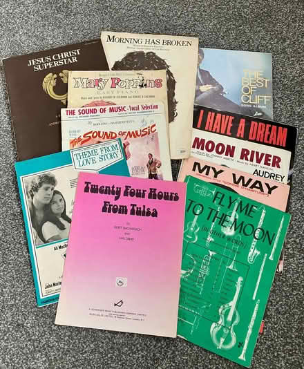 Photo of free Piano sheet music - songs (Cookley DY10) #1