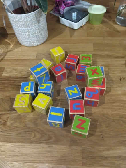 Photo of free Wooden cubes toy (Buggs Bottom RG4) #2