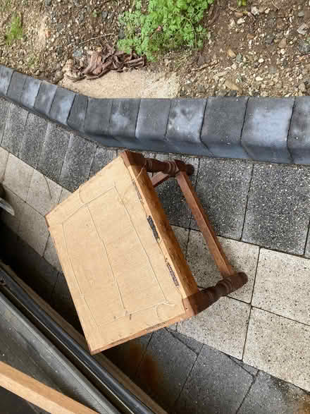 Photo of free Vintage footstool 24hrs (Dunfermline KY11) #3