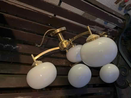 Photo of free 2x globe chandelier lights (Anerley SE19) #2
