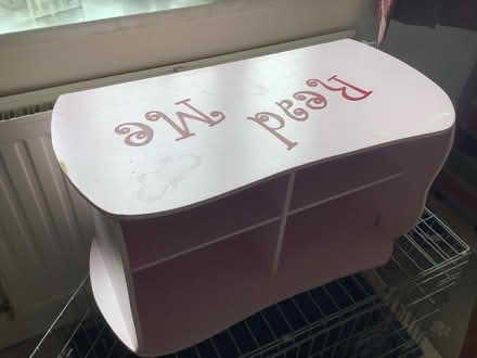 Photo of free pink child book box (Evercreech, BA4) #1