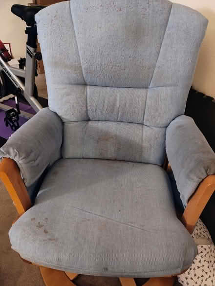 Photo of free Rocking chair (Cupertino City Hall) #1