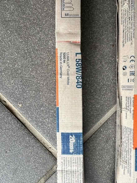 Photo of free Fluorescent Tube bulb x3 (Loughton IG10) #2