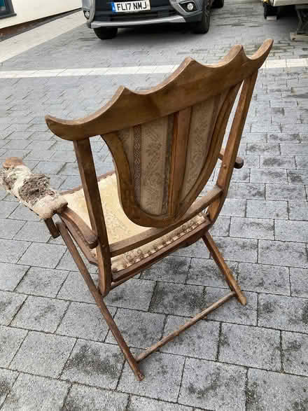 Photo of free Vintage Folding Chair - 24hours (Dunfermline KY11) #4