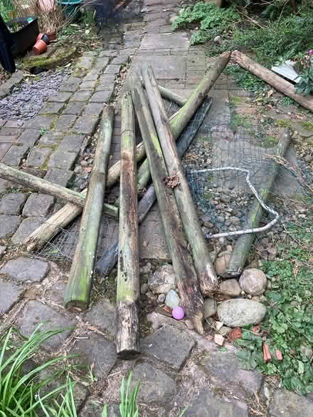 Photo of free Wooden posts (Burnage M19) #1