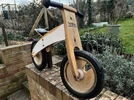 Photo of free Kiddimoto Kurve - Wooden Balance Bike Age 3+ (Anerley SE19) #3