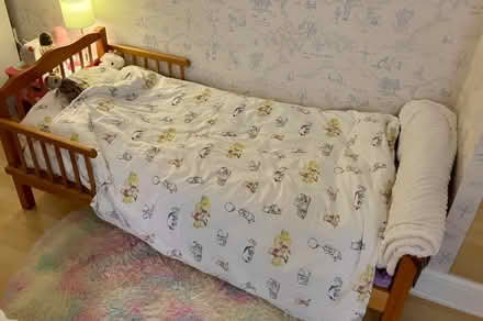 Photo of free Junior bed cotbed with mattress (Bishop’s Stortford) #1