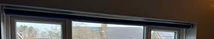 Photo of free Dark blue blackout roller window blinds 221cm width x 118cm (Lodge Moor S10) #2