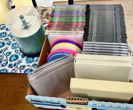 Photo of free Blank CD-R Disks, Cases, & Carrier (North Kenosha) #1