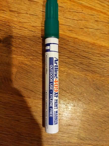 Photo of free Green paint pen (New Marston OX3) #1