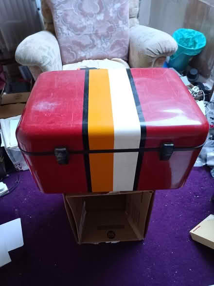 Photo of free Large top box for motorcycle (Lancaster bulk) #1