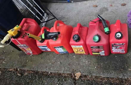 Photo of free 6 Free Gas Cans (Auburn) #1