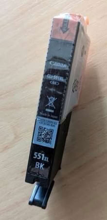 Photo of free Canon CLI-551XL Black ink cartridge (Little Melton NR9) #1