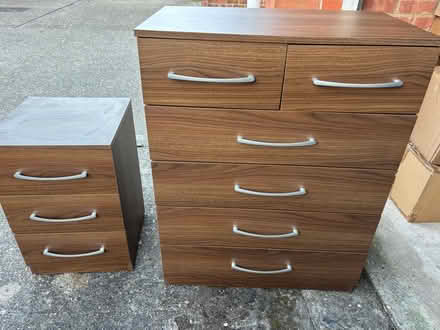 Photo of free Two matching chest of drawers (Verwood BH31) #1