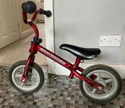 Photo of free Chicco Red Bullet Balance Bike (Dronfield Woodhouse, S18) #2