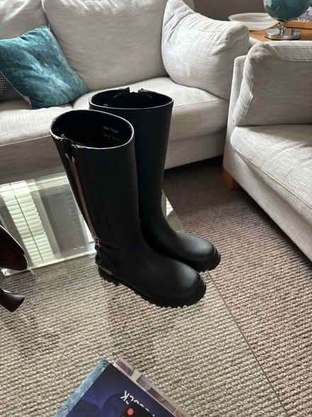 Photo of free Mint Velvet wellington boots size 5 (Heaton Moor SK4) #1