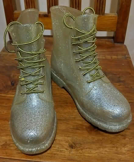Photo of free Sparkly Welly boots size 3/4 adult (BH9) #1