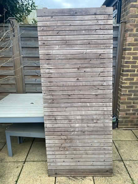 Photo of free Wooden Fence panel (Twickenham- St Margaret’s) #1