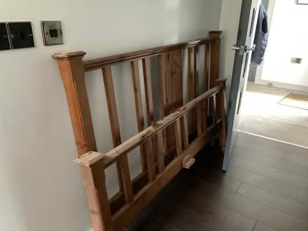 Photo of free King-size wooden bed 24hrs (Dunfermline KY11) #2
