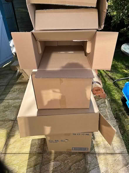 Photo of free cardboard boxes (denby, DE5) #1