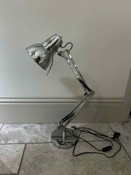 Photo of free Chrome anglepoise style lamp (South Holmwood RH5) #1
