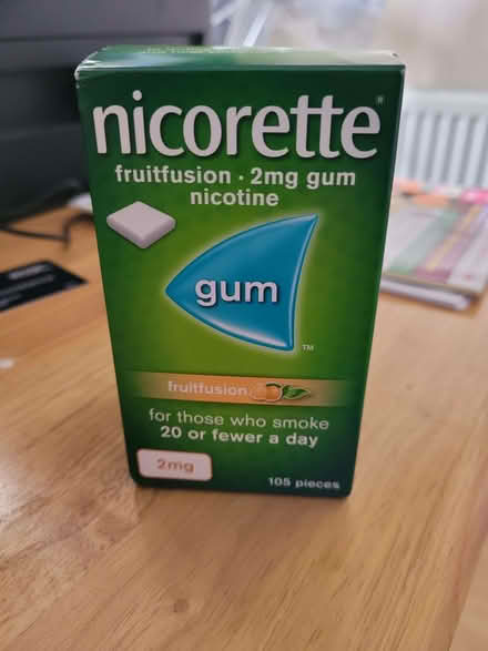 Photo of free Nicorette Chewing Gum (FruitFusion flavour 2mg) (Risinghurst OX3) #1