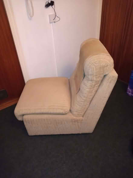 Photo of free Three comfortable easy chairs. (Stow Maries CM3) #1