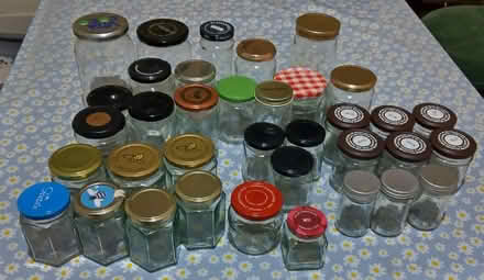 Photo of free Glass jars, labels removed (BH9) #1